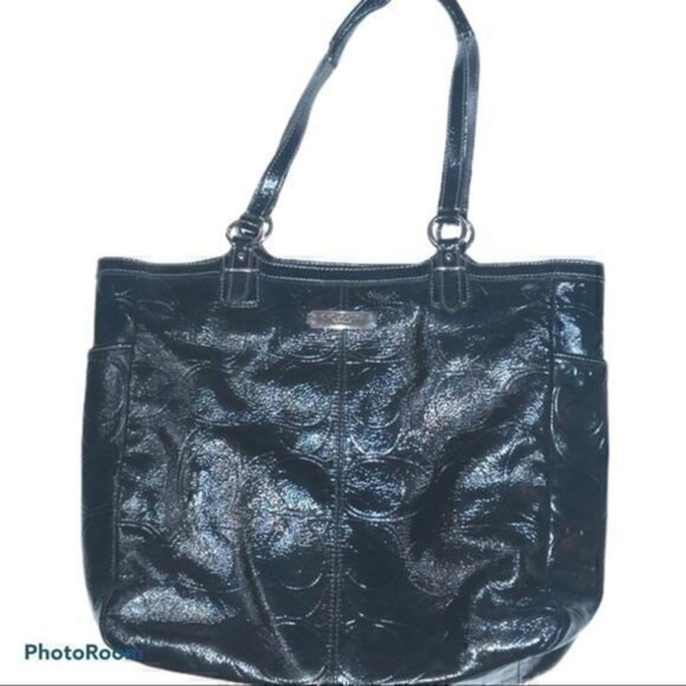 โถ๏ธ Coach โ๏ธ F19818 North South Signature purse